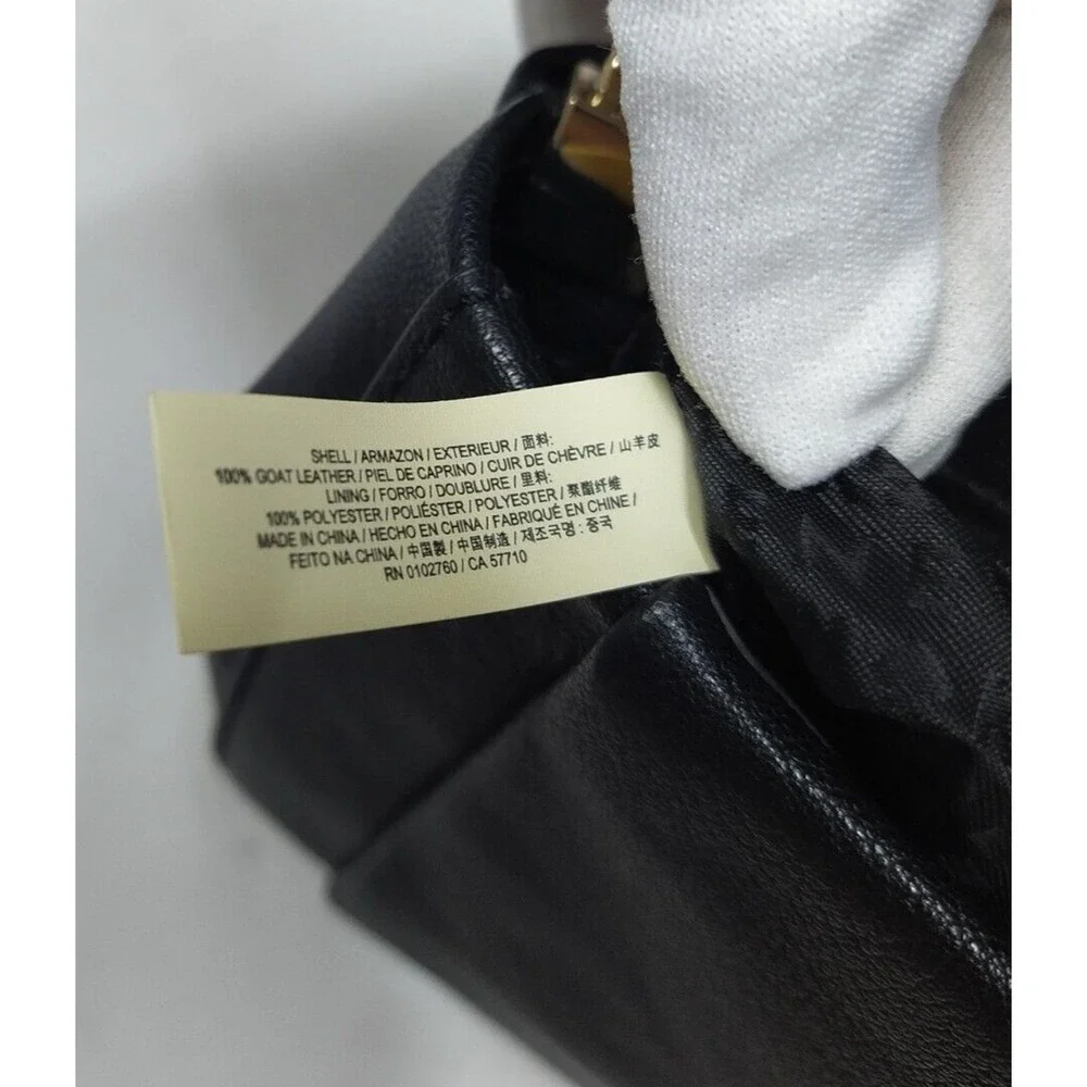 Kate Spade New York Black Leather Flap Closure Crossbody Bag